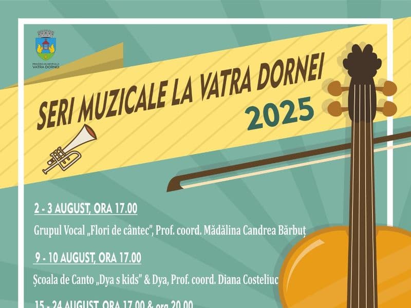 Seri Muzicale la Vatra Dornei – Fanfara de copii „Tenore” (Chișinău)