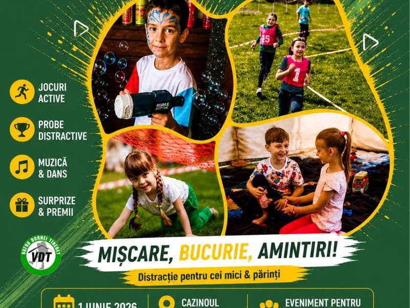 1 Iunie – Ziua Copilului în mișcare
